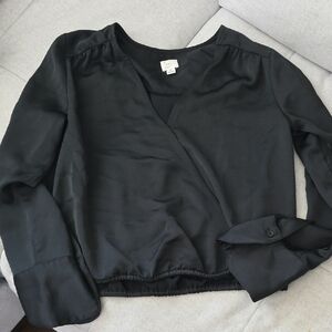 Elegant Black Women's Top